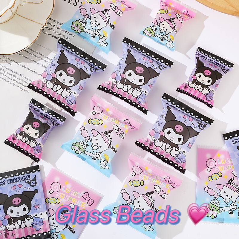 DIY Glass Beads Lucky Bags -Open in Live