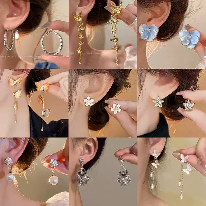 Lucky Bags for Earrings ,Open in Live