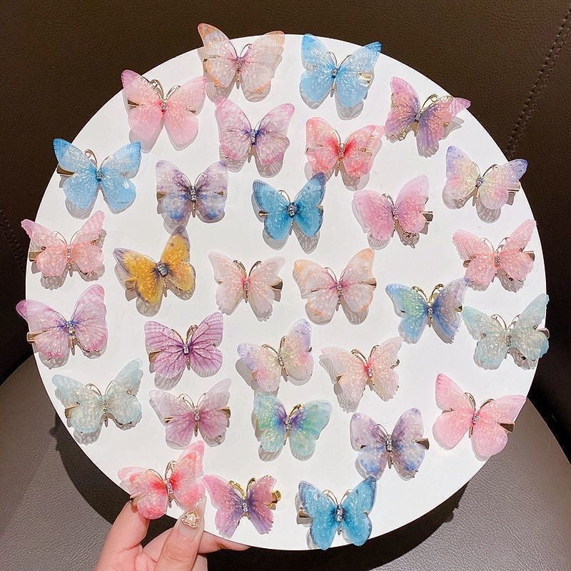 Adorable Cartoon Hair Clip Set | Fruity, Anime & Butterfly Styles for Your Cutest Look Ever!