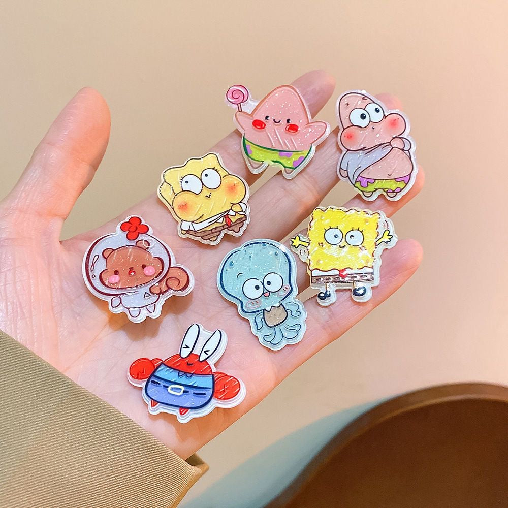 Adorable Cartoon Hair Clip Set | Fruity, Anime & Butterfly Styles for Your Cutest Look Ever!