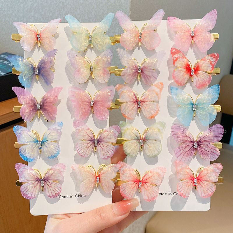 Adorable Cartoon Hair Clip Set | Fruity, Anime & Butterfly Styles for Your Cutest Look Ever!