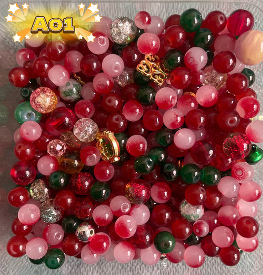 Glass beads Mix Beads for Jewelry Making 150ml/5oz